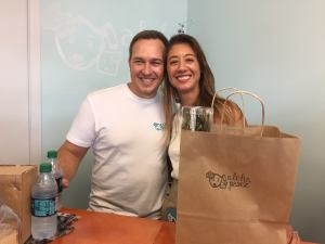 Owner Paulla (with husband, Kris) Speegle's dream of opening her own pet boutique has come true!