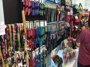 Aloha Pawz carries a variety of locally-made products, including collars and leashes.
